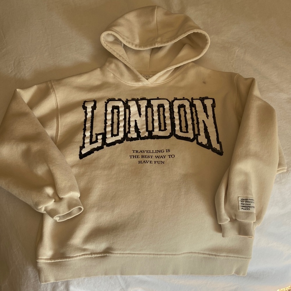 Zara Junior Girls London Hoodie